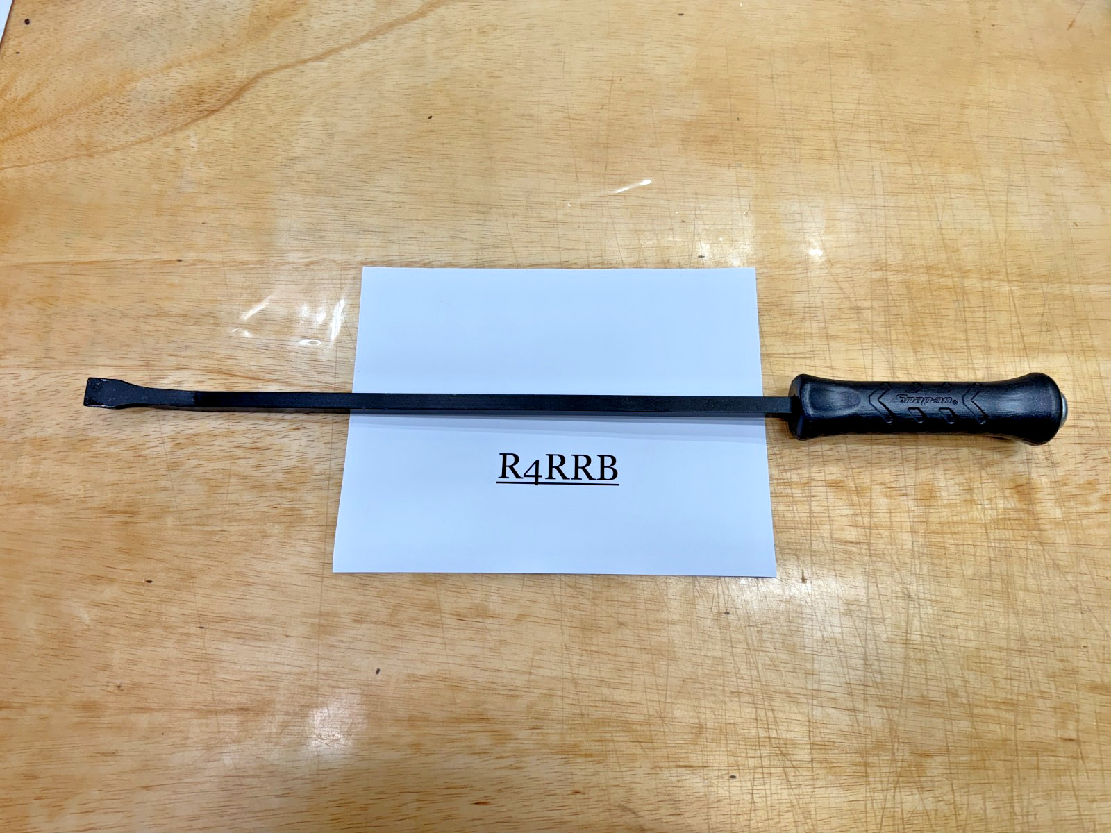 Snap-on Tools USA NEW DARK TITANIUM 24″ Length Steel Striking Pry Bar SPBS24ADT