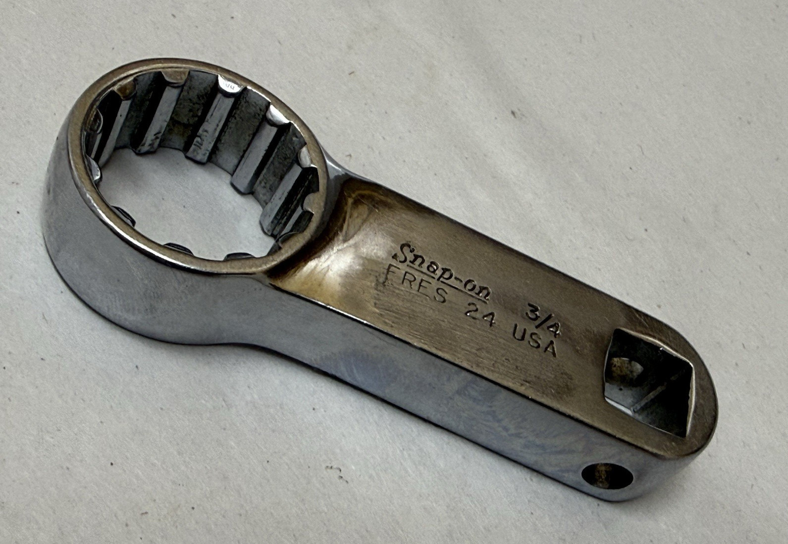 3/4″ USA Snap-On Spline Torque Adapter SAE Socket Wrench 3/8″ Drive FRES24