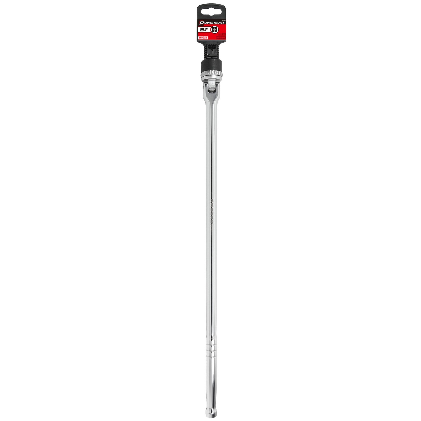 Powerbuilt 1/2 Inch Drive 24 Inch Ratcheting Flex Handle – 641700