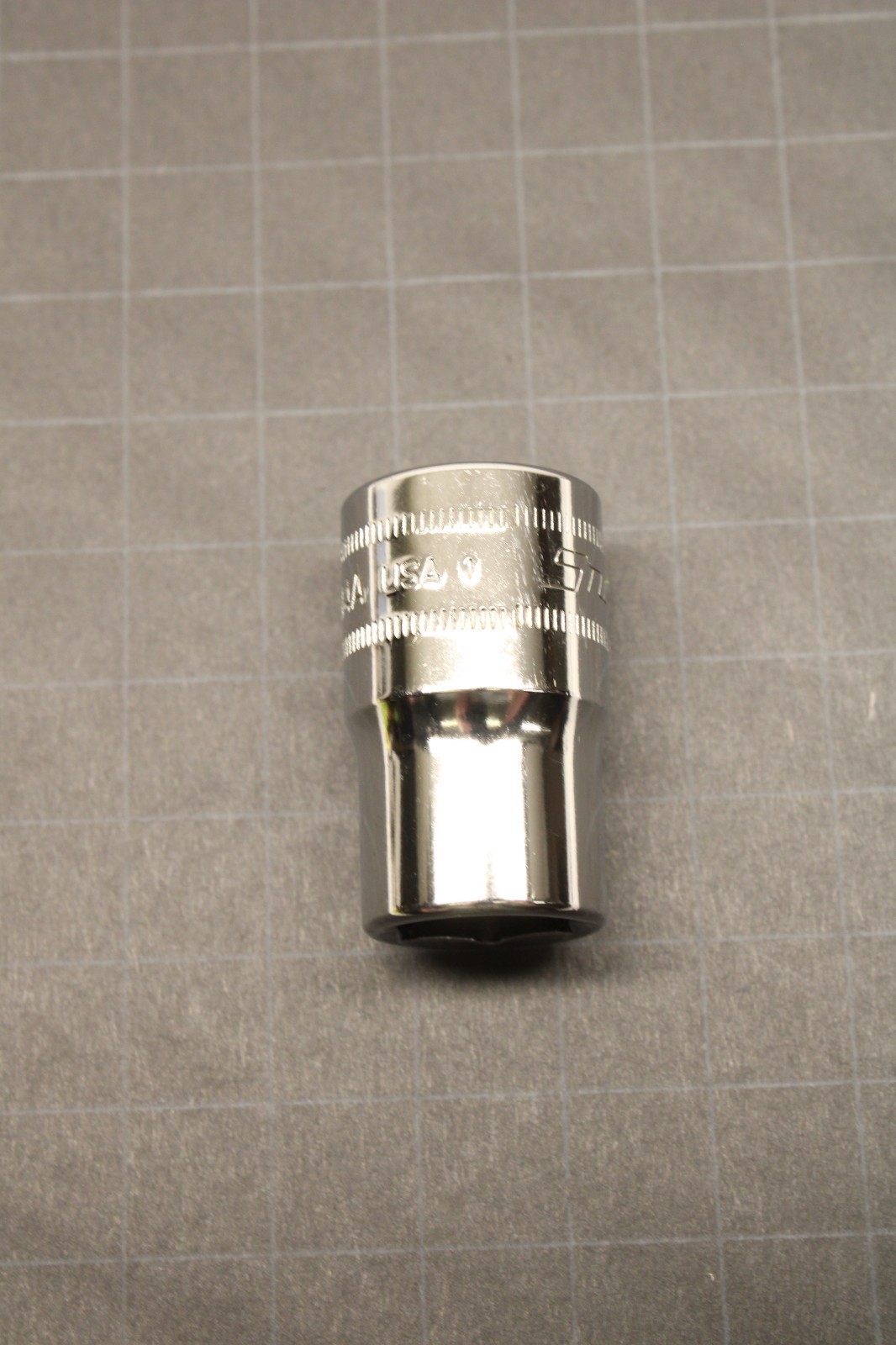 SNAP-ON 1/2″ DRIVE 6 POINT SHALLOW CHROME NEW TWM14A 14MM
