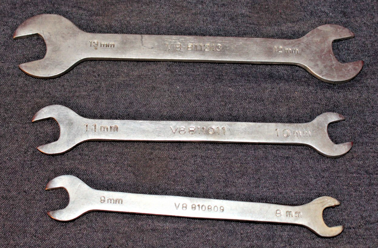 V8 Tools 8109 9-Piece Super Thin Wrench Set – AO4076430