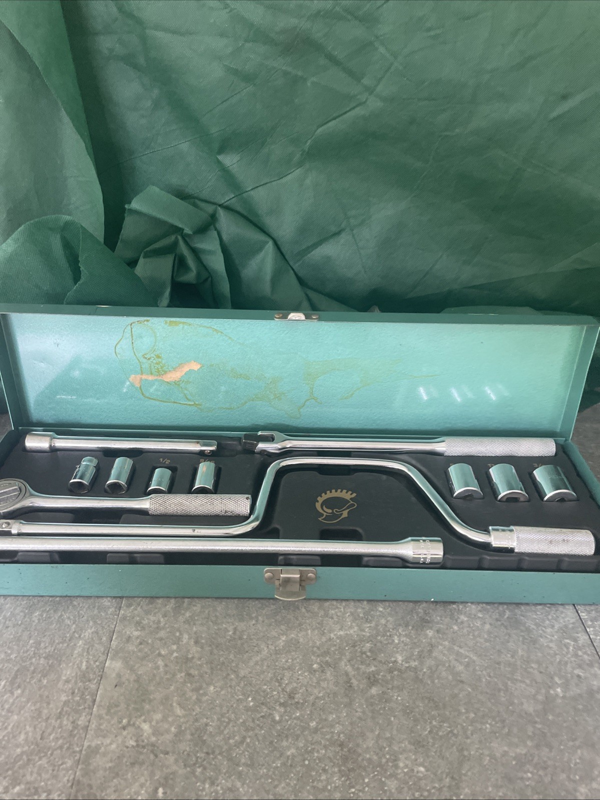 Vintage Challenger By Proto 13 Piece Socket Set 3/8” drive Made in USA used