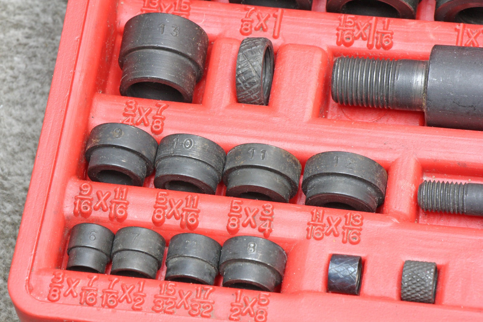 Snap on A157C Standard Bushing Driver Set