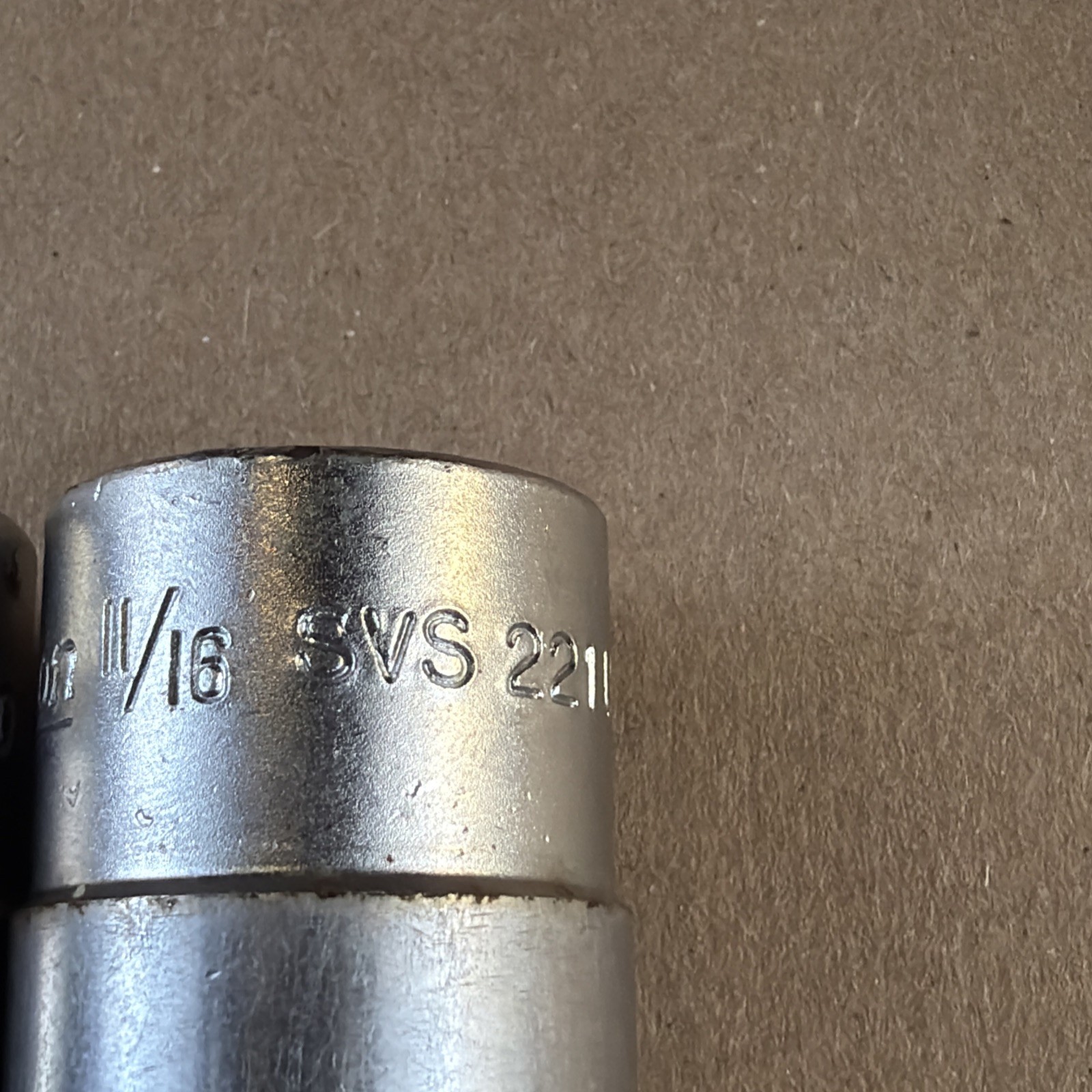 Snap-on SVS221 SVS301 1/2” Dr Deep 12 Pt Sockets 11/16 15/16 USA