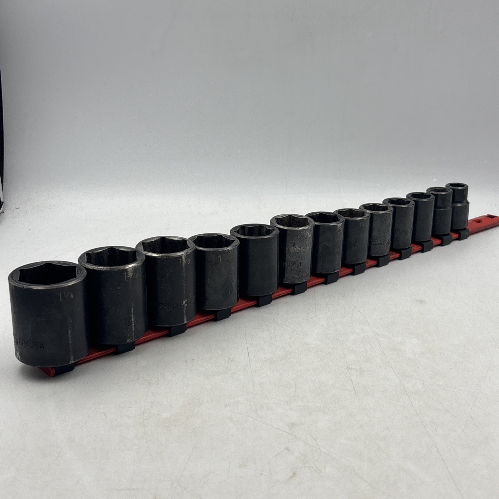 MATCO 14 PC 1/2″ DRIVE SAE 6-POINT Standard Depth Impact Sockets 1/2″-1-1/4″