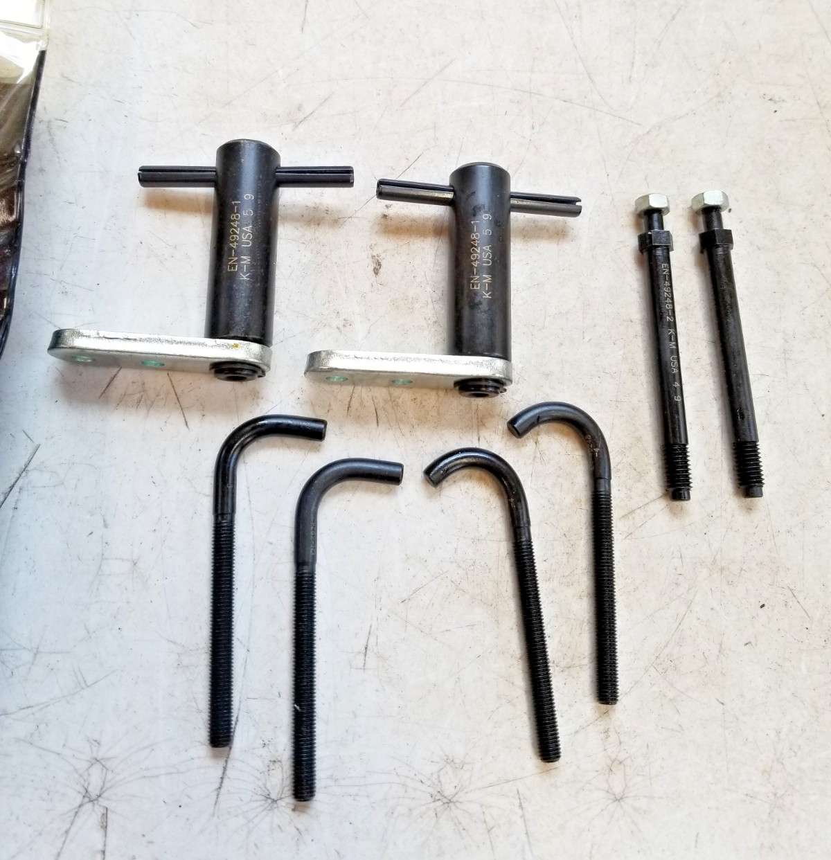 * Genuine Kent Moore EN-49248 Injector Rail Assembly Remover Tool Set – USA MADE
