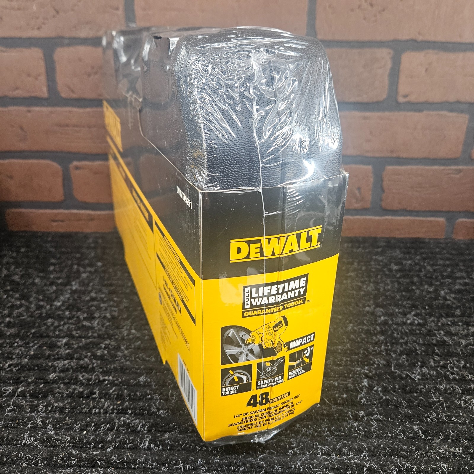 Dewalt DWMT19251 1/4″ Drive MM/SAE Impact Rated Socket Set-***NEW***