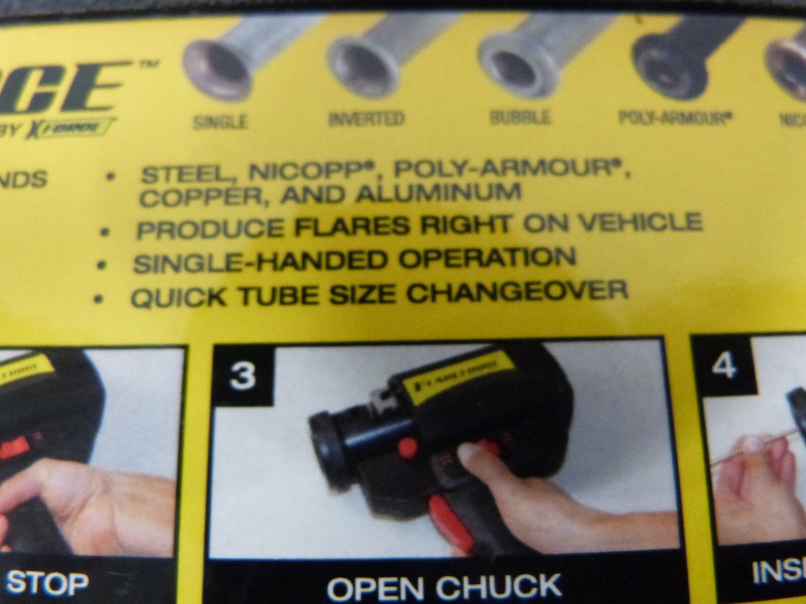 AGS Flareforce FF-1 Pneumatic Flaring Tool Kit