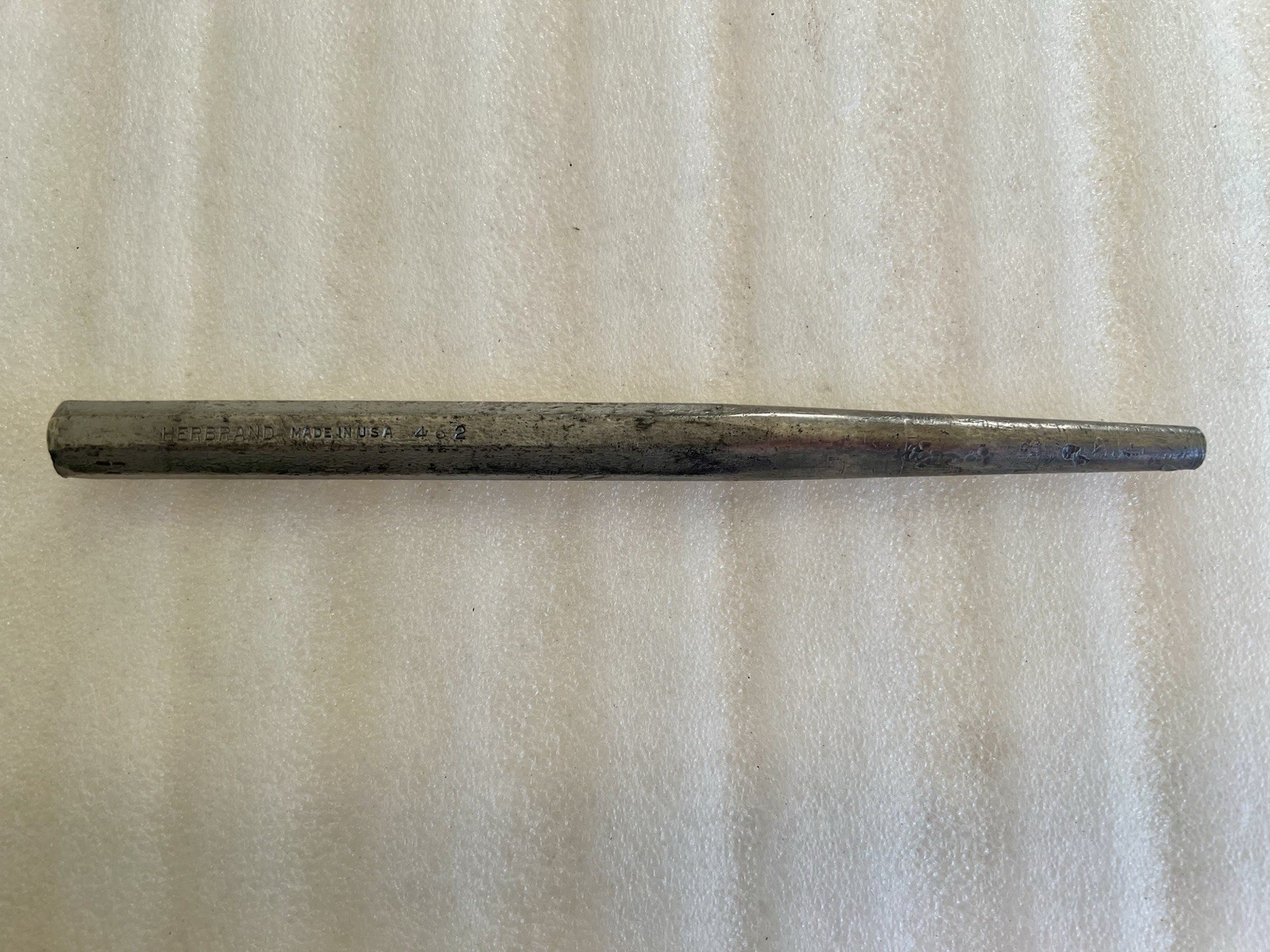 Vintage Herbrand Tools No. 462 9” Punch USA