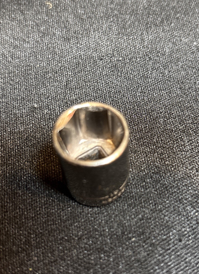 Craftsman USA 1/2″ Socket 6 Point 1/4″ Drive # 43499 USA Replacement Tool