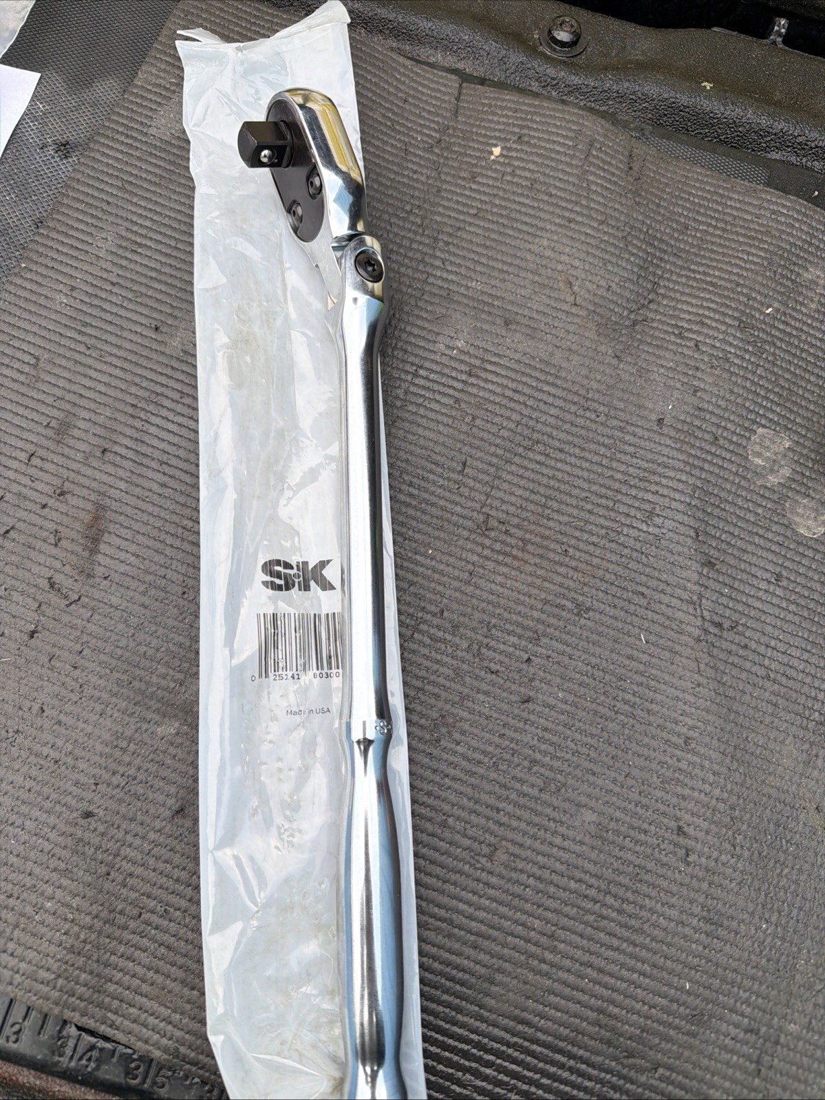 SK TOOLS Professional USA 80300 1/2″ DR LP90 FLEX HEAD RATCHET 15″ NOS S-K
