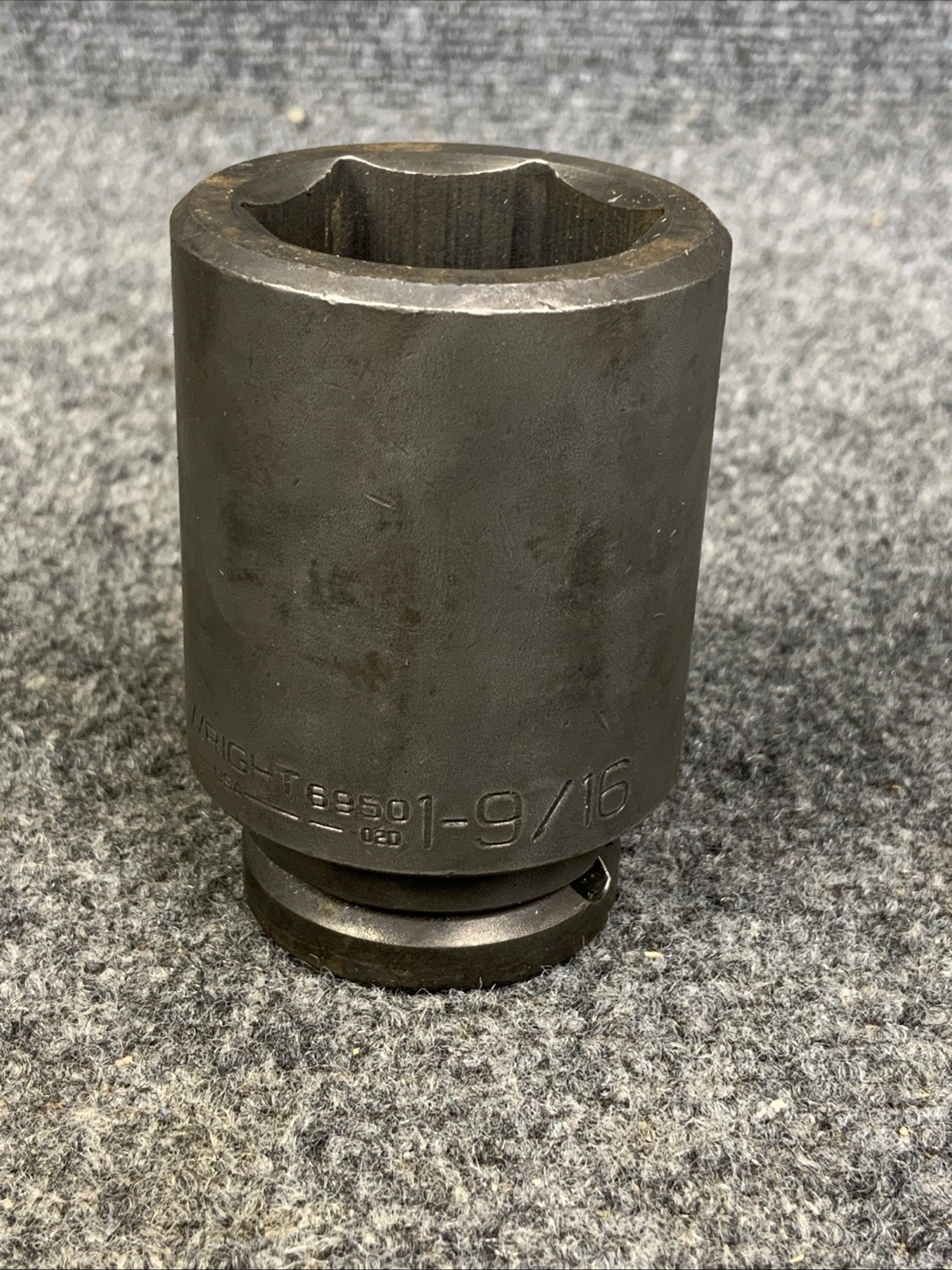 Wright Tool 6950 1 9/16″ 3/4″ Drive 6 Point Deep Impact Socket