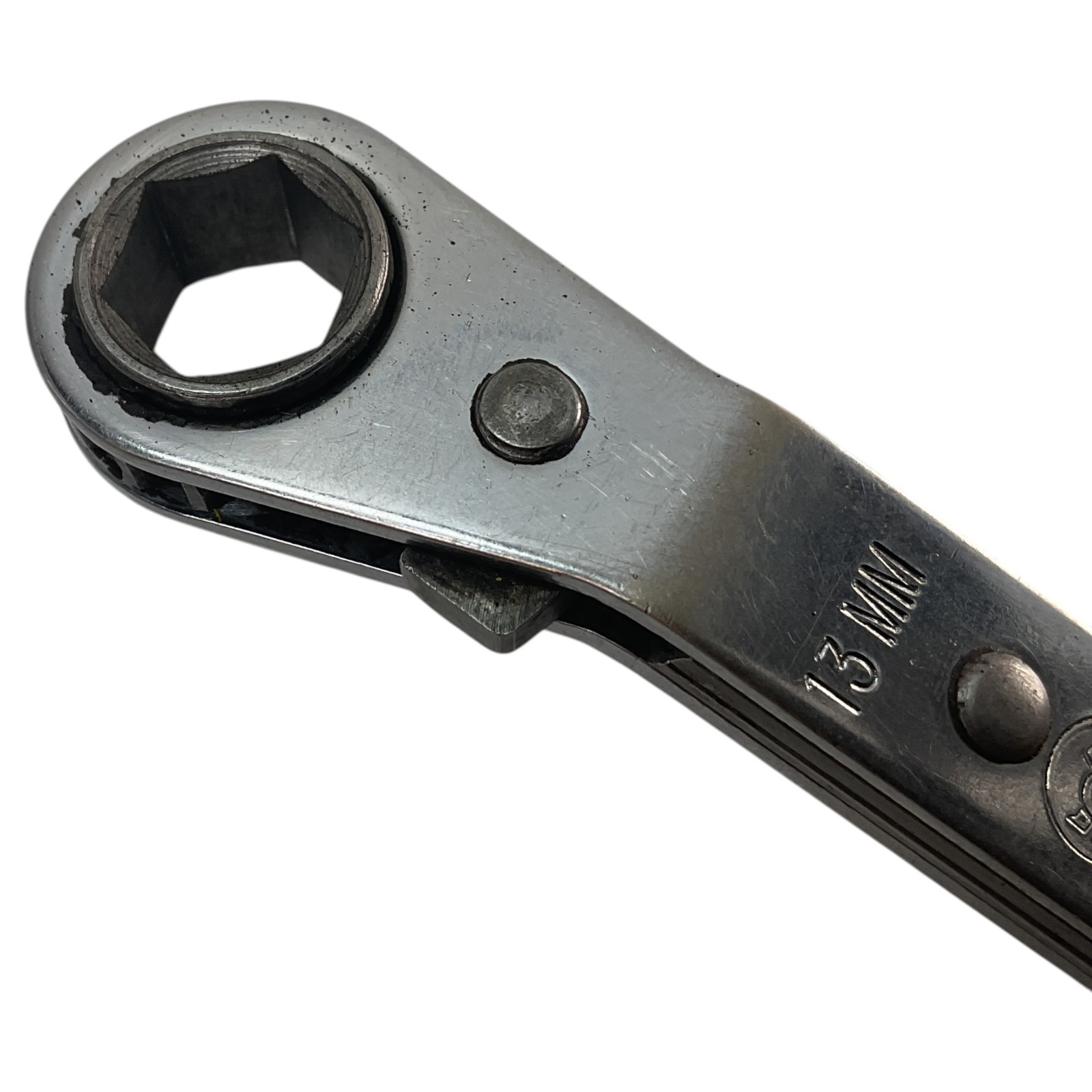 Cornwell Ratcheting Box Wrench 13mm 14mm RBOM1314 Sold As Pictured Mechanic Tool