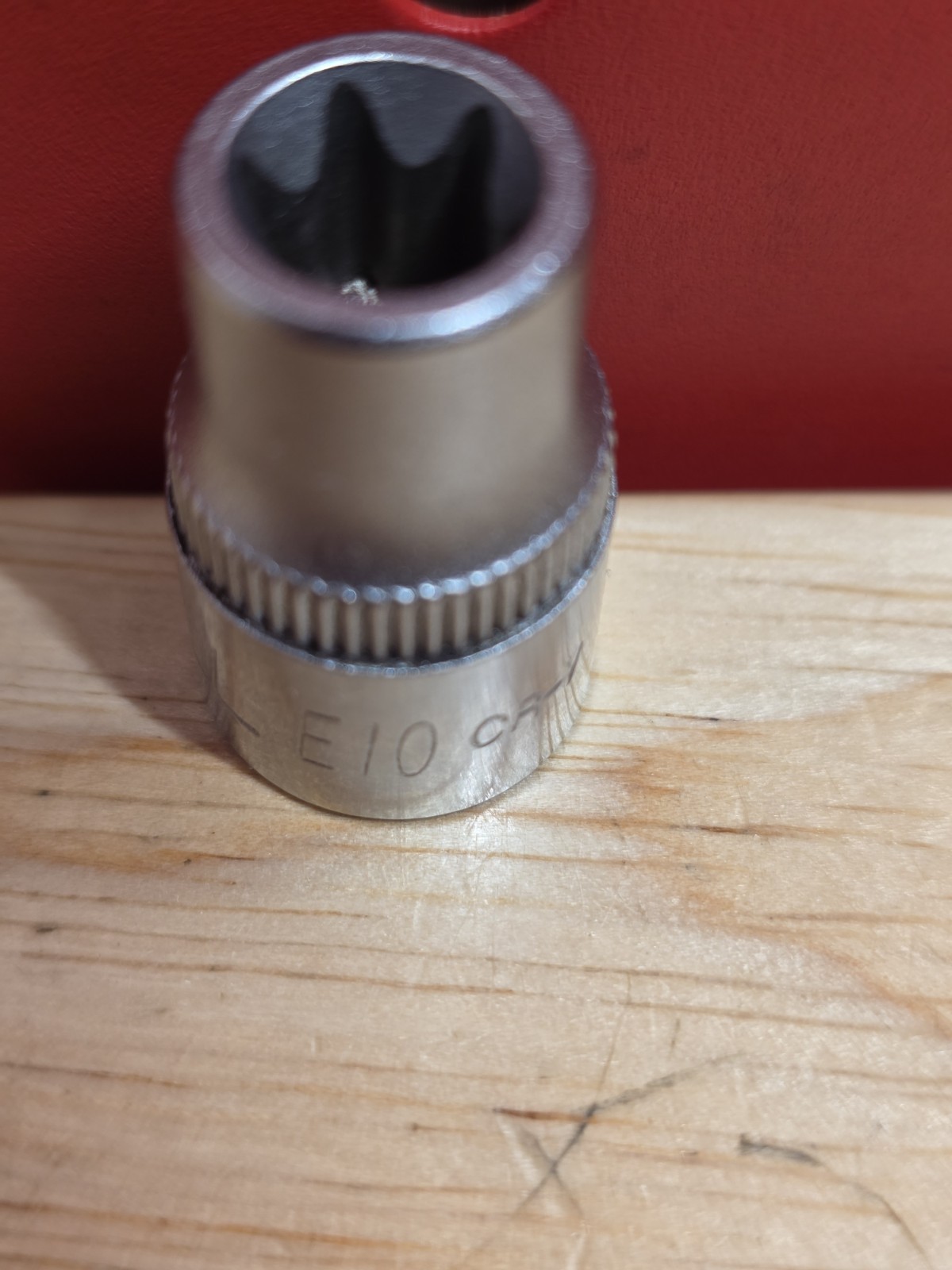 Cornwell CBSE102 E10 Inverted External E Torx Star Socket 3/8″ Drive NICE