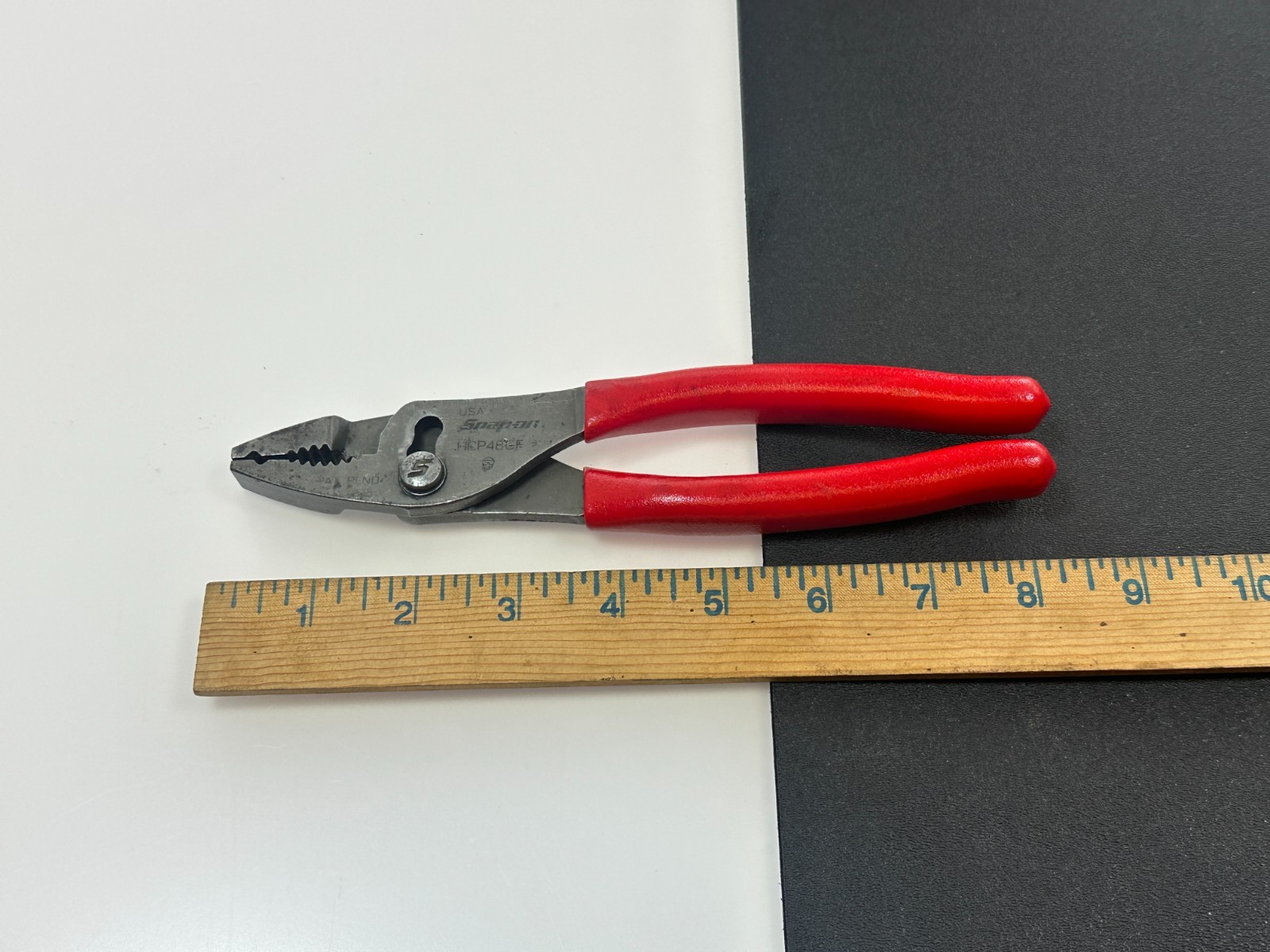 🇺🇸 Snap On Tools USA RED Comfort Grip 8″ Universal Hose Clamp Pliers, HCP48CF