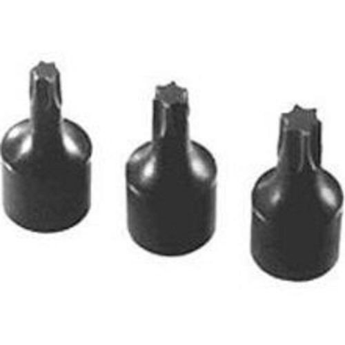 Lisle Tool 27740 Brake Caliper Torx Bit Set Includes T40, T45, T50