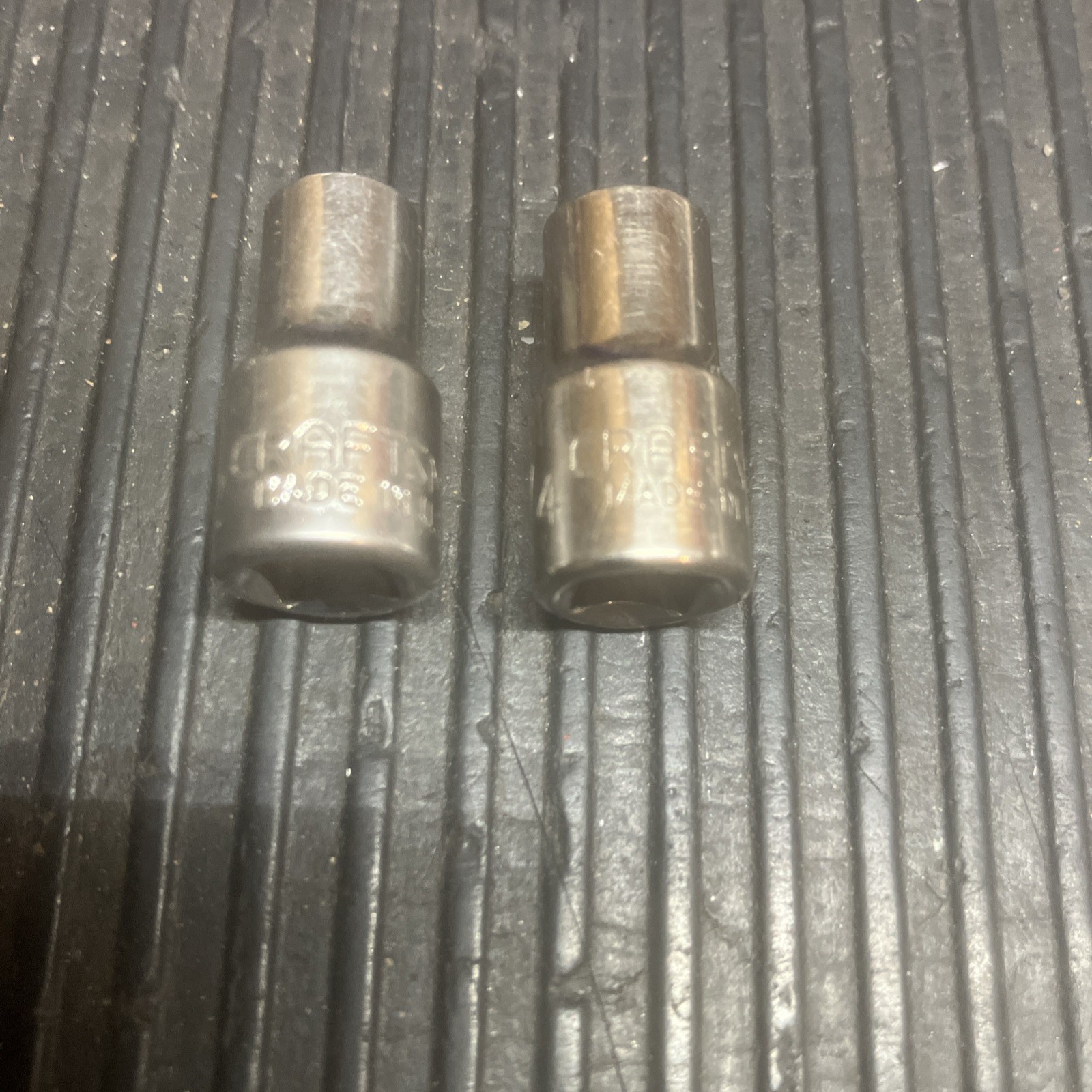 Craftsman 1/4” & 7/32” 1/4” Drive 6 Point Sockets In Good Condition