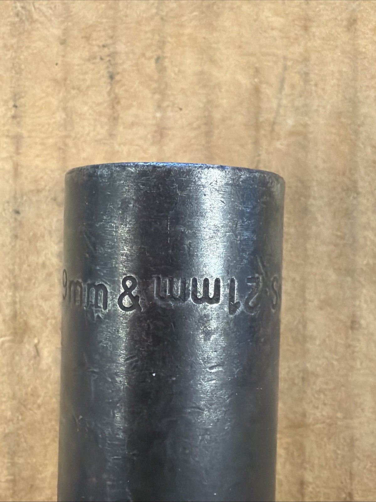 (F1926) SK 46119 Double End Flip Impact Socket 1/2″ Drive Metric 19mm x 21mm