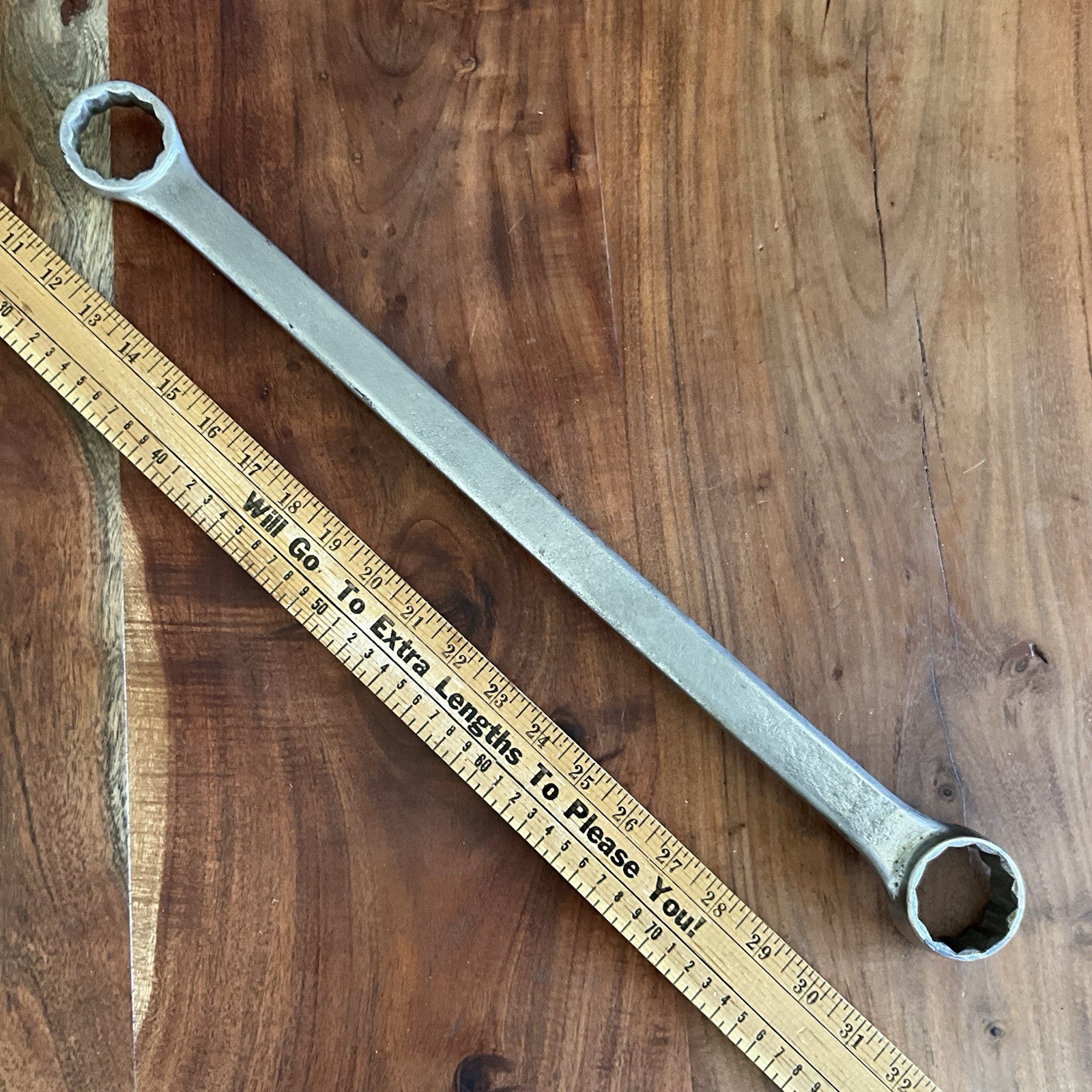 Vintage 7040B Fairmount Tool 12 Point Double Box End Wrench 1-7/16″ x 1-1/2″ USA