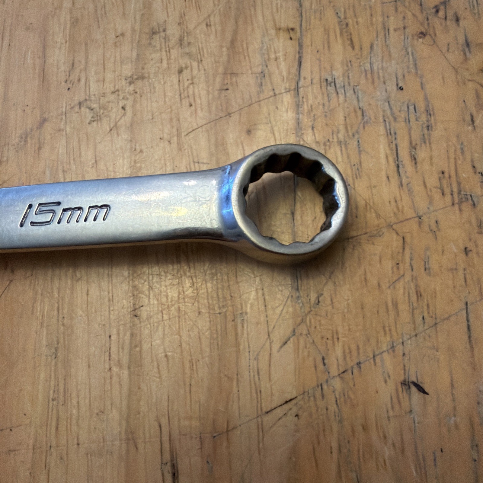 Snap-On Tools SOEXM15 15mm Metric 12 Point Flank Drive Plus Combination Wrench