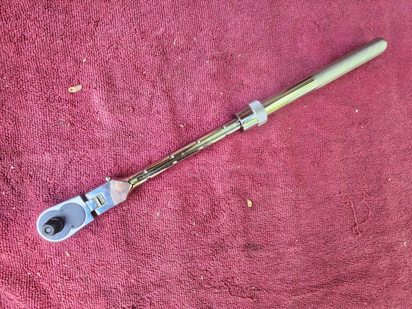 Stanley 7-85-782 Extendable Flex Head Ratchet 3/8”