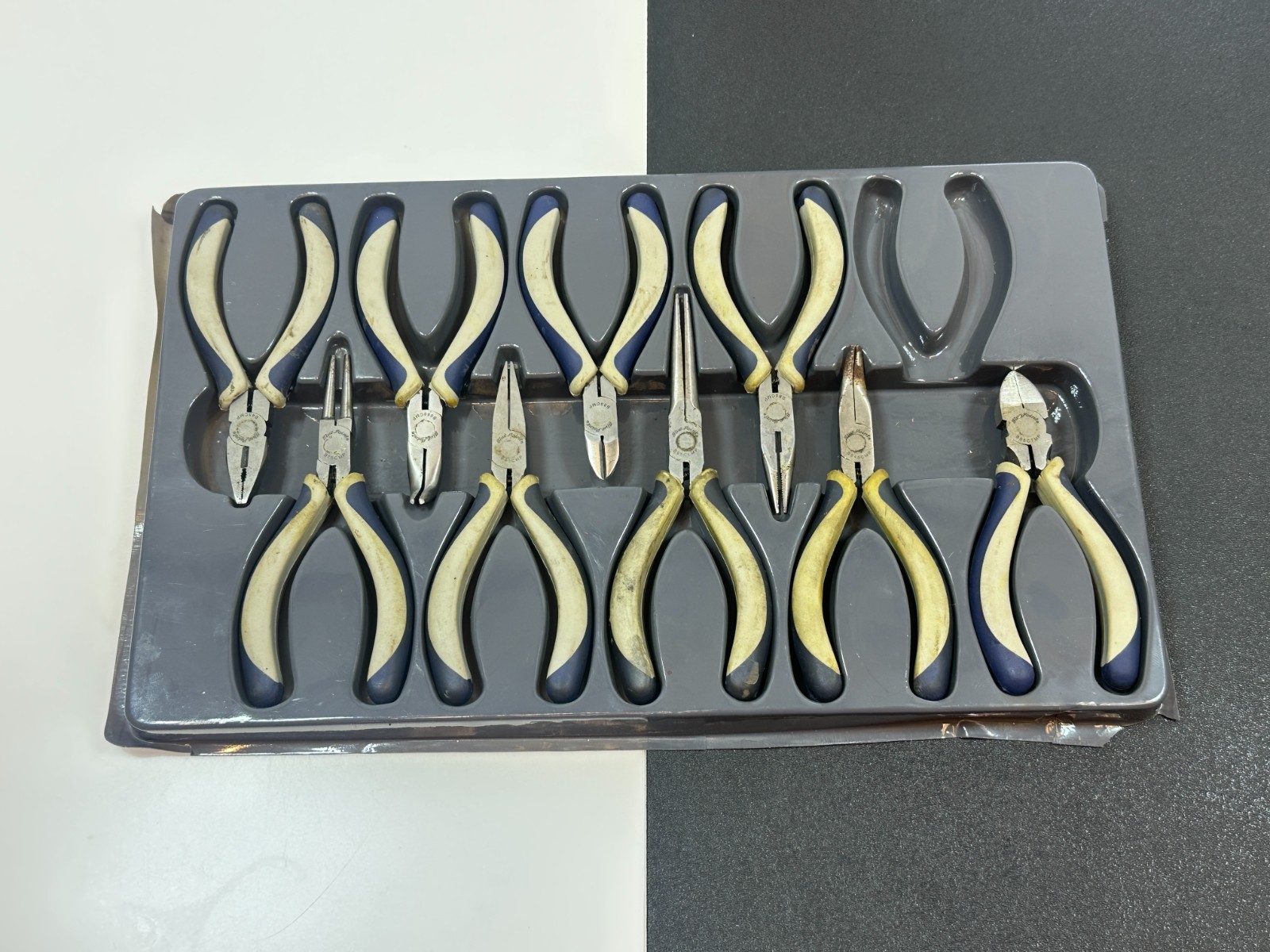 Blue-Point Tools BMPL1000 9pc Soft Grip Precision Mini Pliers And Cutters Set