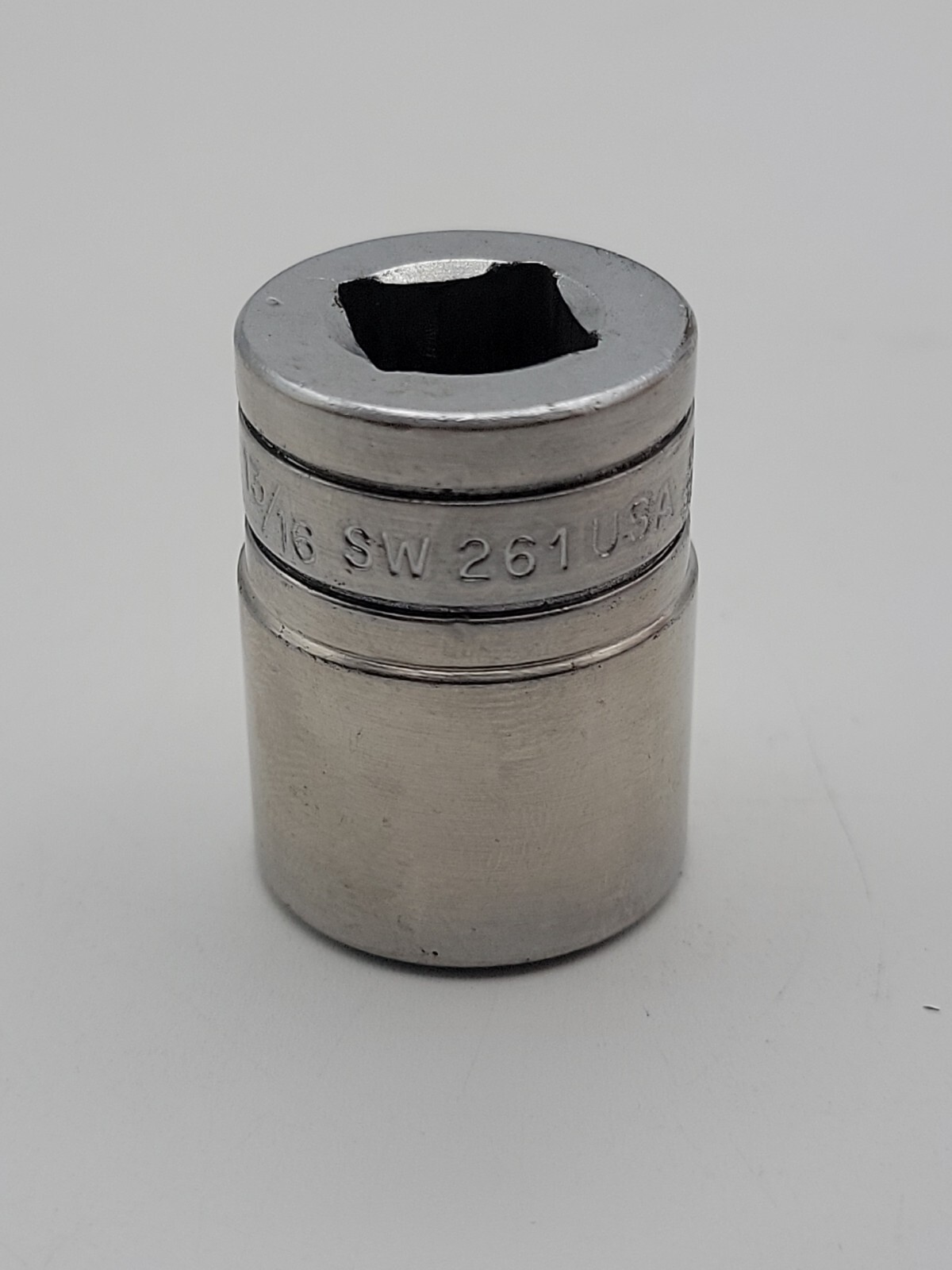 Snap On Tool SW261 13/16″ SAE Flank Drive Shallow Socket 1/2″ Drive 12 Point USA