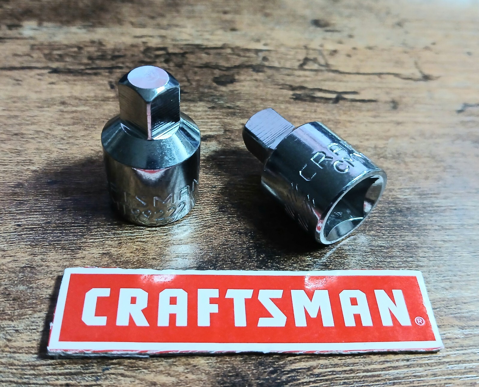 2 Craftsman 1/2″ Dr to 3/8″ Socket Adapter cmmt99222 new