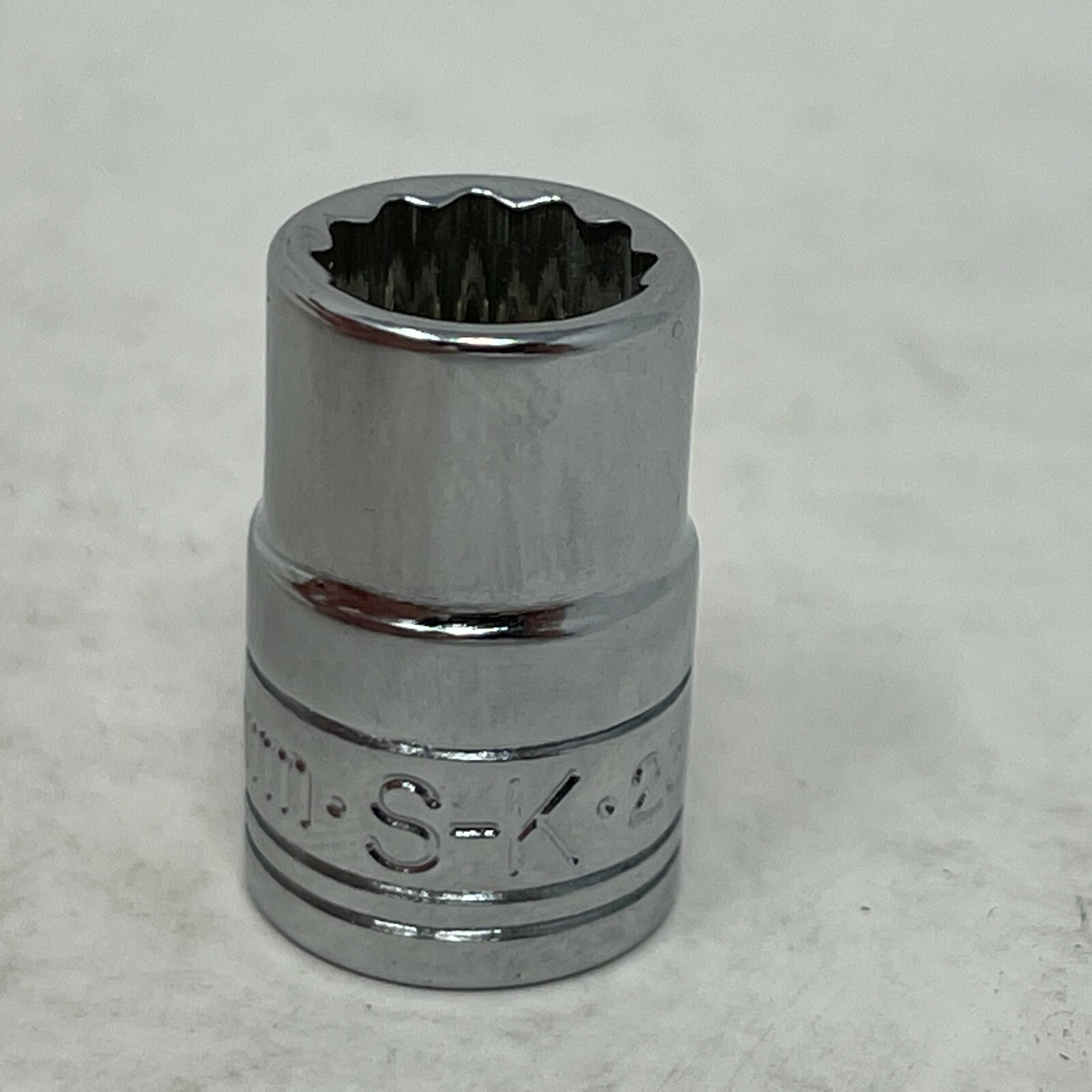 SK Hand Tools 3/8″ Drive 11mm 12 point Standard Metric Chrome Socket Made in USA