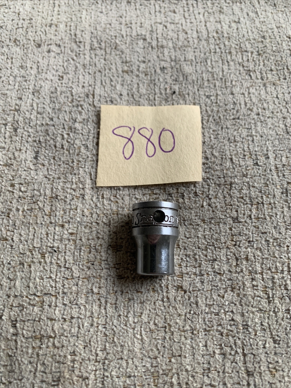 Snap-on Tools USA 3/8″ Drive 9/32″ SAE Internal Pipe Plug Chrome Socket PP409