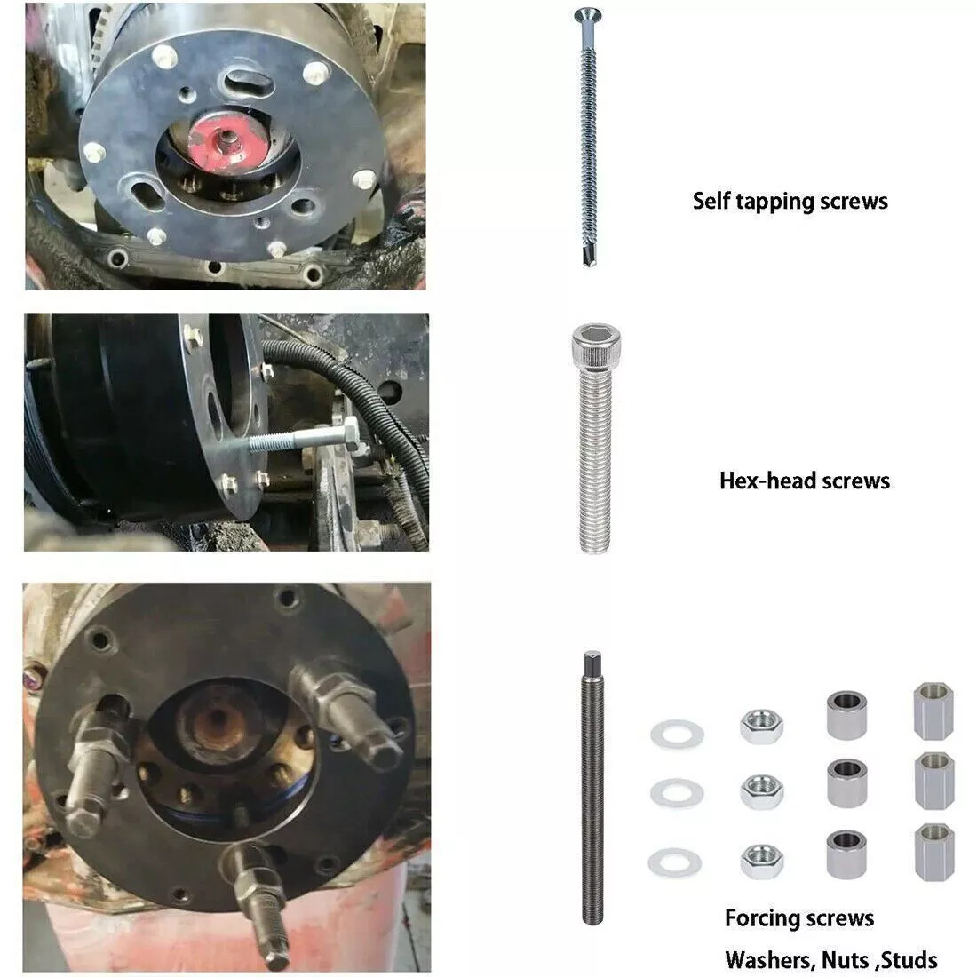 Crankshaft Front Seal Tool & Wear Sleeve Remover/Installer Tool for ISX12 ISX15