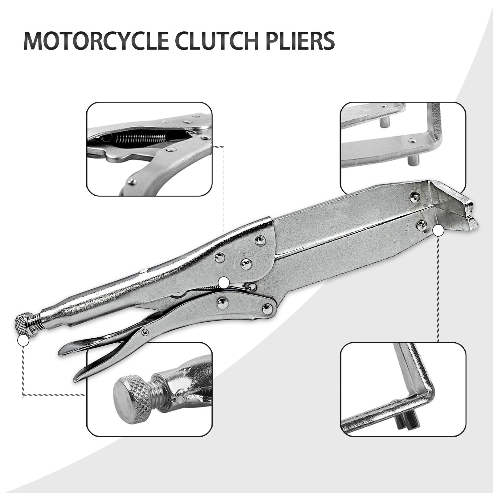 Motorcycle Clutch Holding Basket Holder Flywheel Hold Hand Tool Lockable Clamp