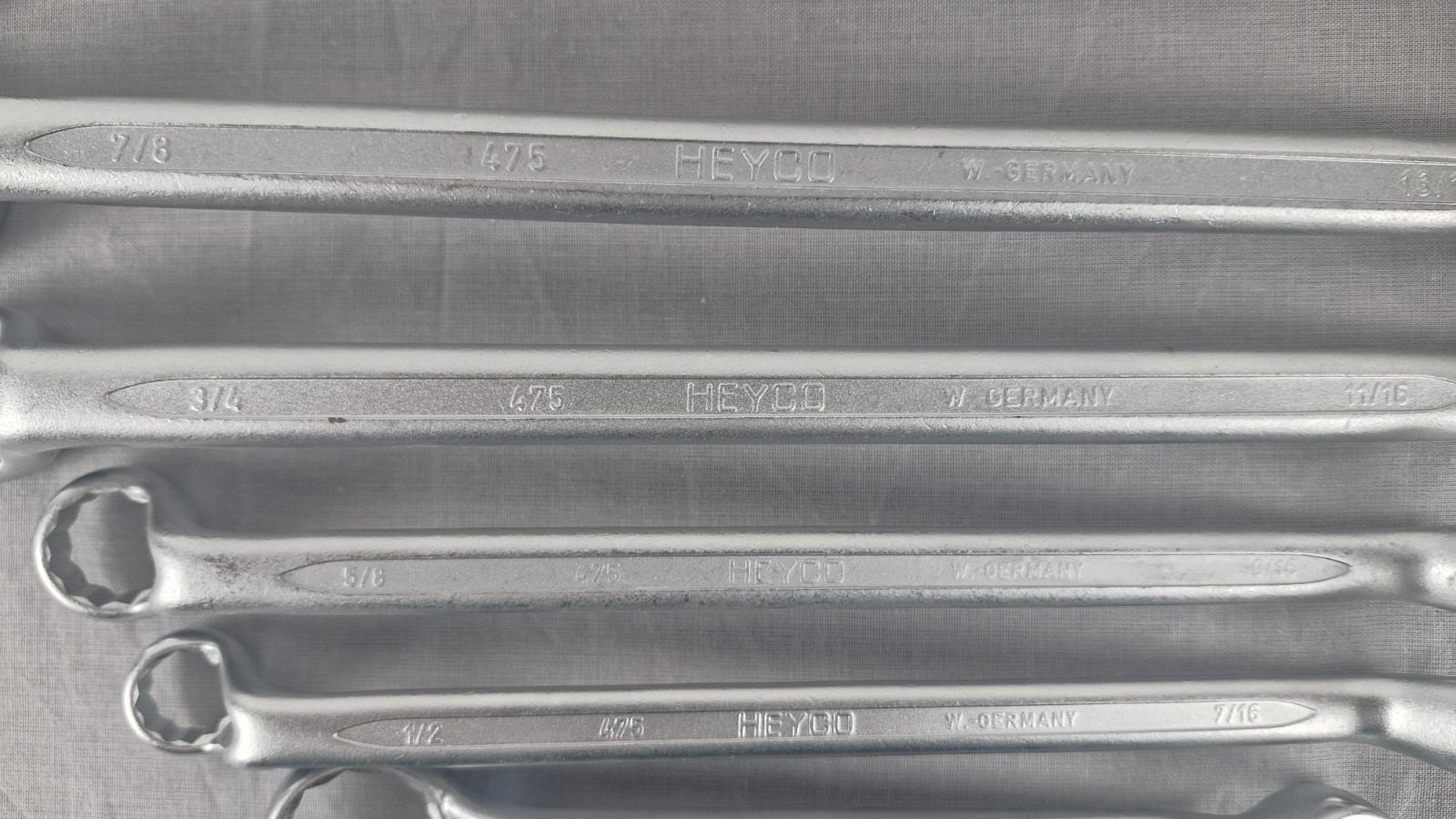 Heyco 12-Point Wrench Set – 13 Pieces (Brand New)