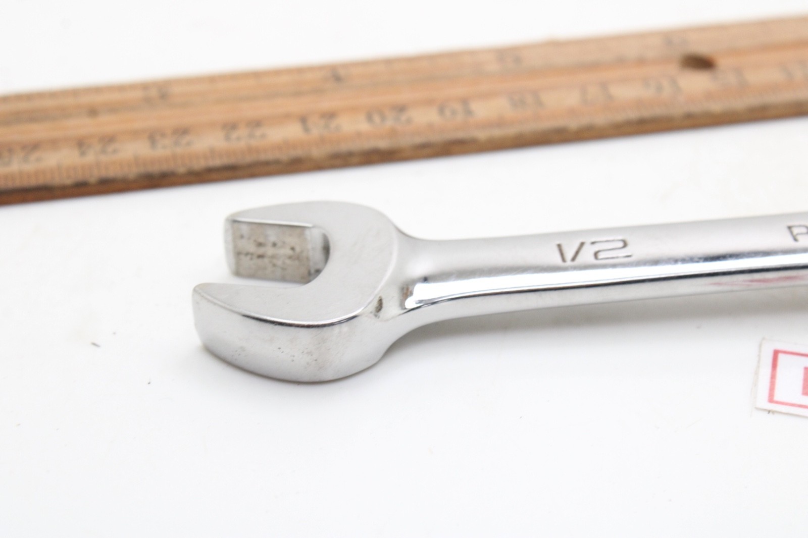 Snap On RXS16B 1/2″ Open End/Flare Nut Offset SAE Chrome Wrench USA