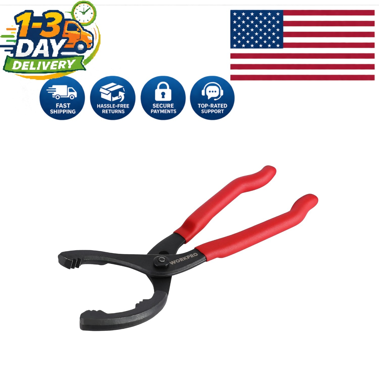 Effortless 12″ Adjustable Oil Filter Pliers – Essential Tool for DIY Mechanics