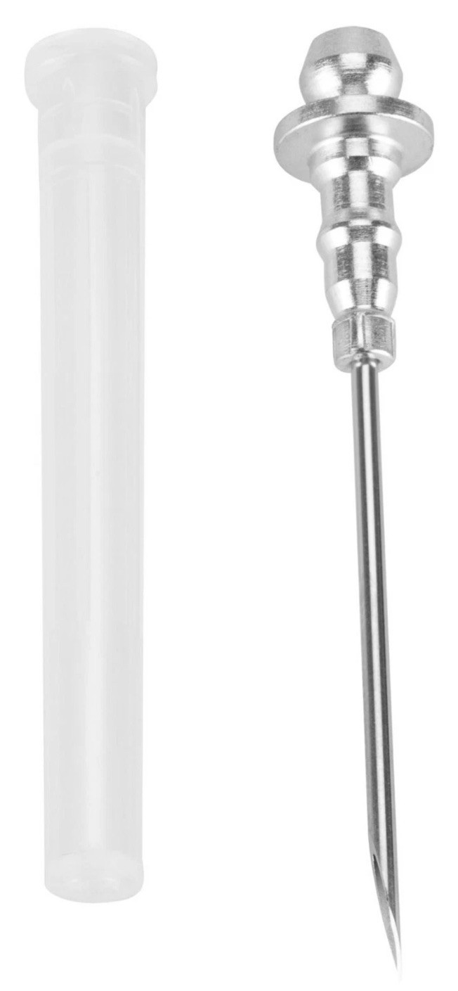 Grease Injection Needle, 18-Ga. Tempered Stainless Steel -W54213! Fast Shipping!
