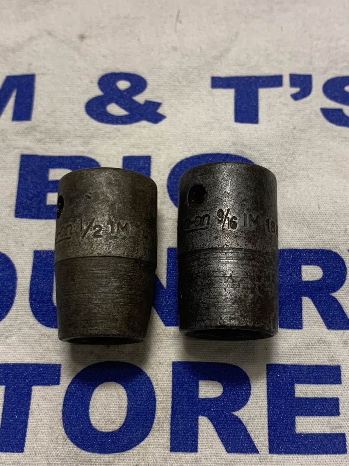 Snap-on Tools USA 1/2″ Drive 6pt 2pc Impact Socket Set IM160, IM180