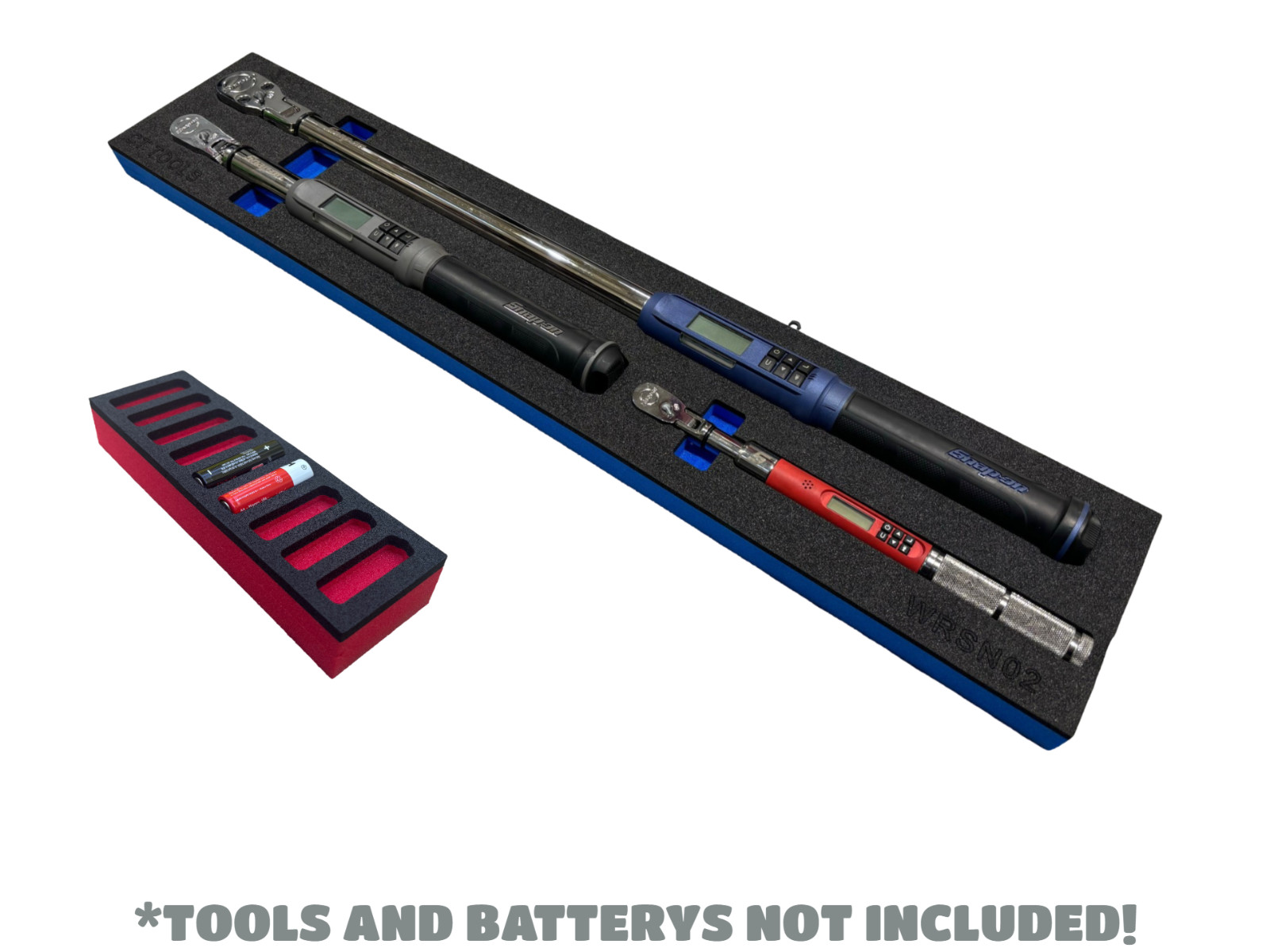 Snap On Style Torque Wrench Foam – (300ftlb 1/2in) FREE BATTERY FOAM! – CT TOOLS