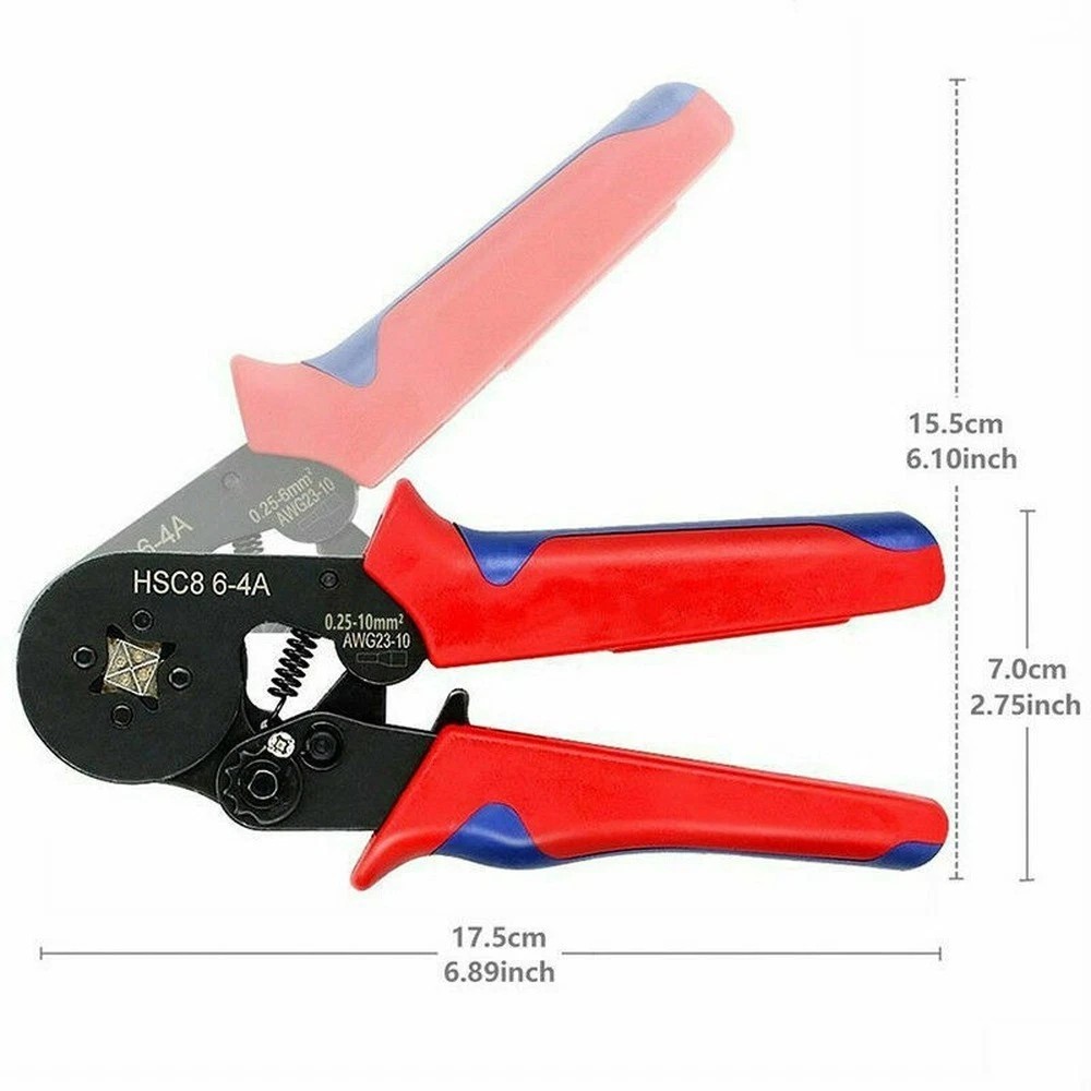 Ferrule Crimping Tool Kit Self-adjustable 1200pc Terminal Wire Crimper Pliers