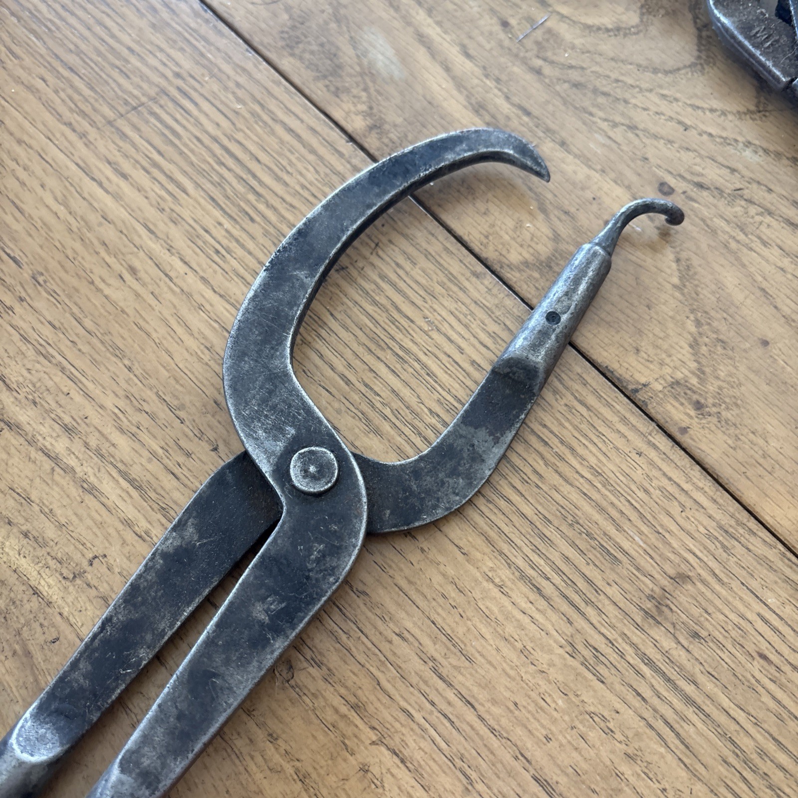 VTG 1967 Snap-on 231 21″ HD Truck Brake Spring Chrome Pliers Drum Brakes USA