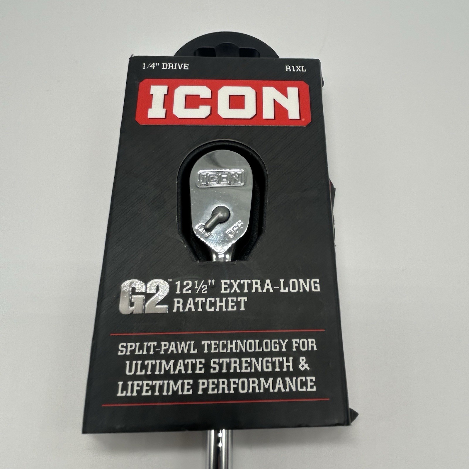 ICON R1XL G2 1/4″ Drive 12.5″ Extra Long Ratchet 70440