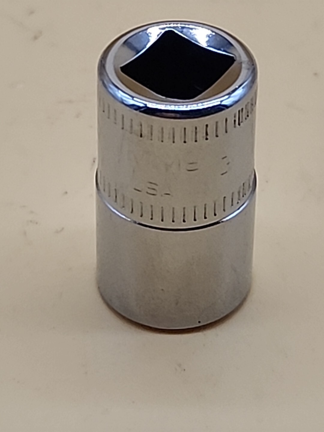 Snap-on Tools 1/4″ Drive 9MM 6PT Shallow Chrome Socket TMM9 USA