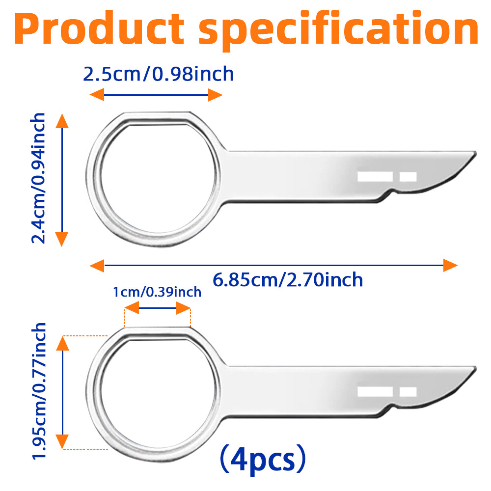 Car Trim Clip Removal Pliers Headlight Repair Door Panel Retainer Remover Tool