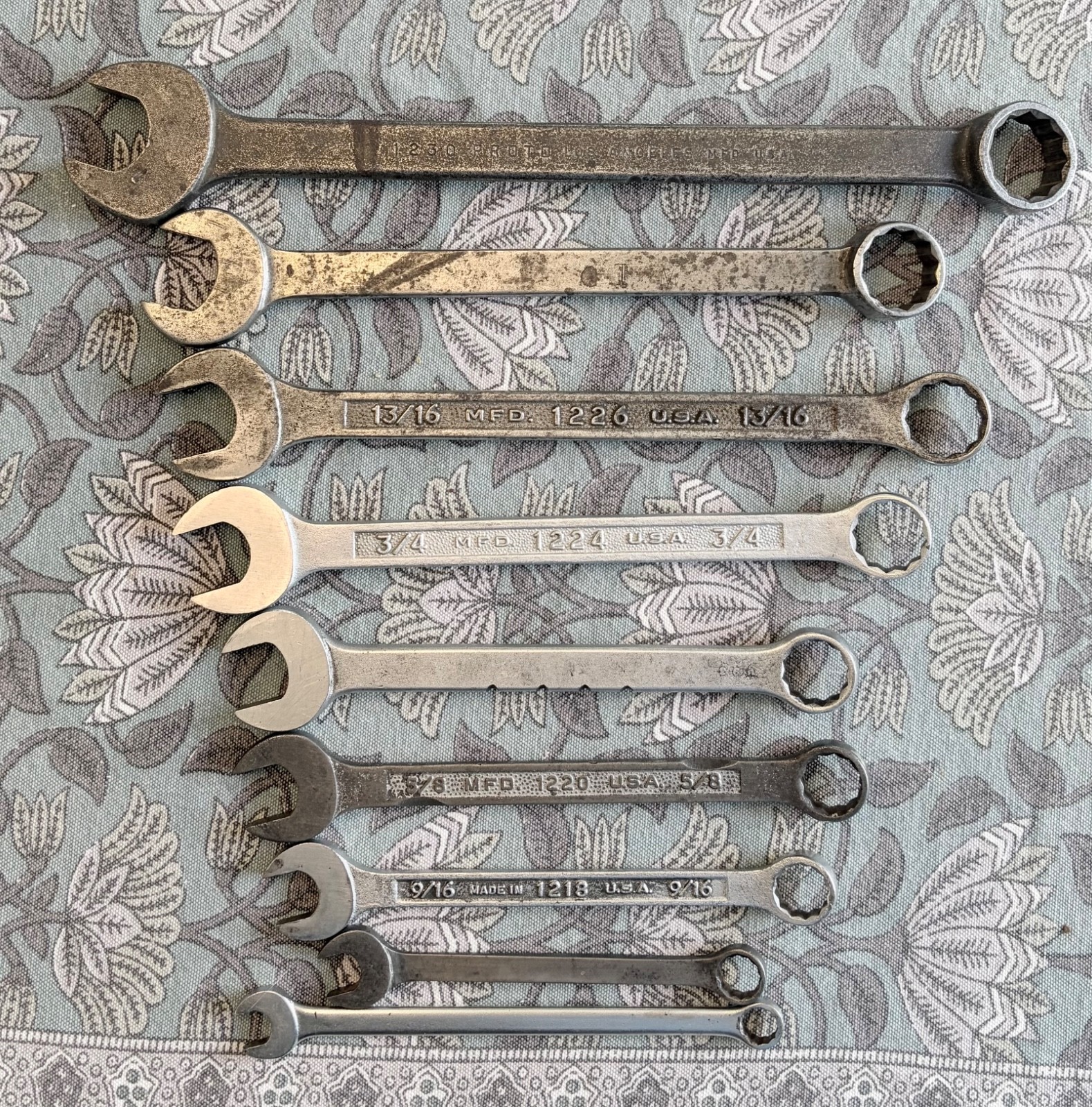 Set PLUMB PLVMB PROTO Combination Wrenches SAE (4 PEBBLE) USA or Los Angeles