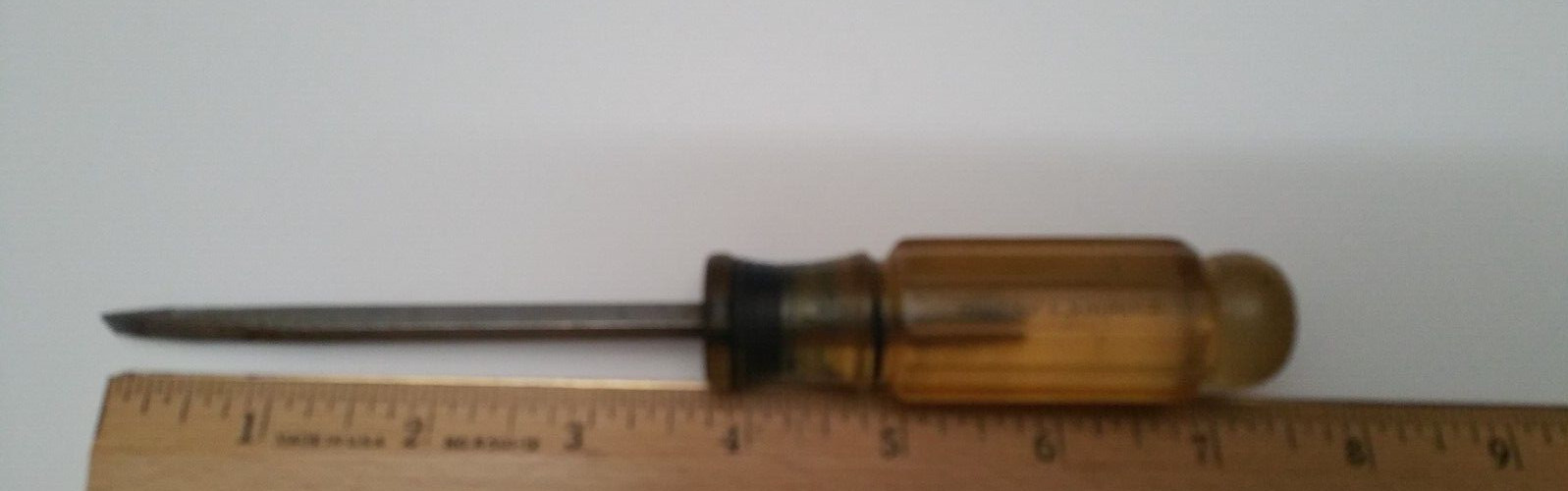 Craftsman 3/16″ Flat Head Slotted Screwdriver Vanadium Forged G 7-1/4″ Long