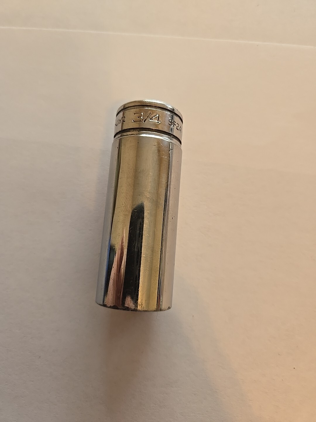 Snap On 3/8″ Drive 3/4″ 12PT Deep Chrome Socket SF241