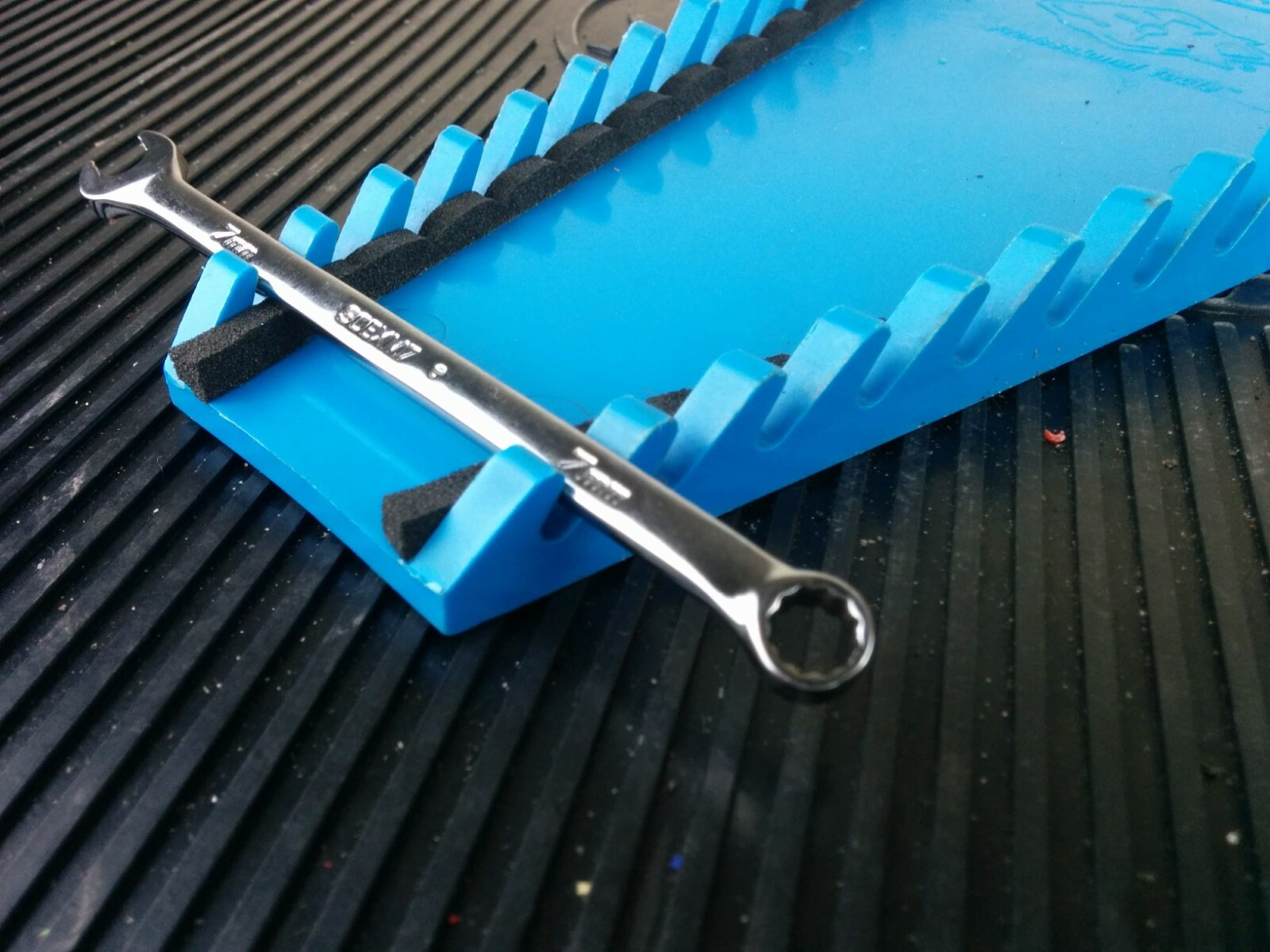 #aj584 NEW! Snap-On USA 7mm Metric Flank Drive PLUS 12pt Wrench SOEXM7