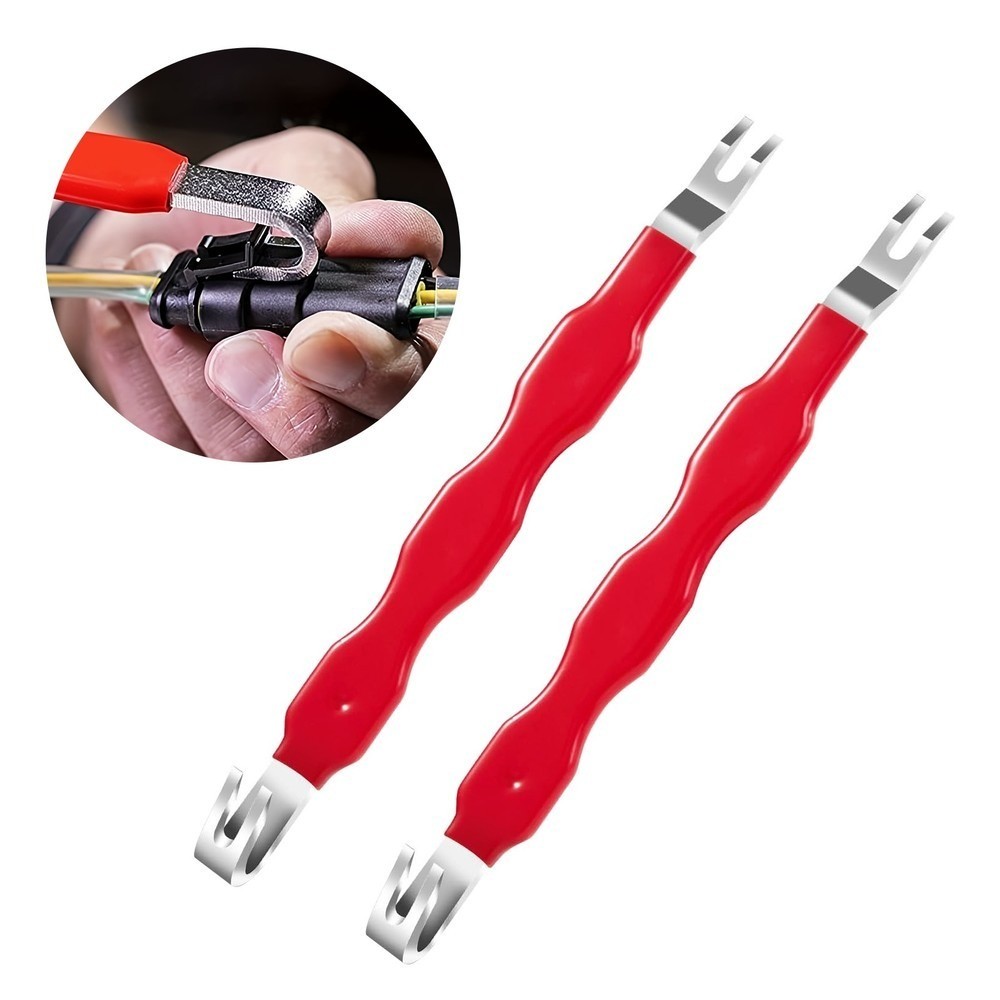 2 Car Electrical Terminal Connector Separator Disassembly Tool For Most Vehicles