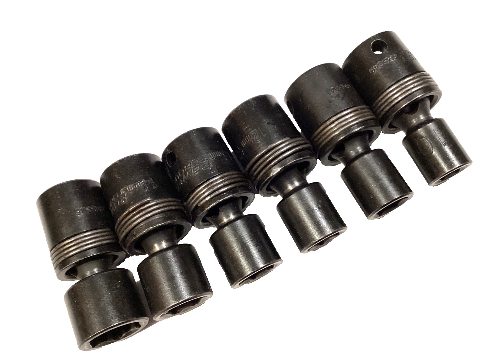 Power Torque 6 Piece Metric 6 Point Shallow Universal Socket Set 10MM-16MM NICE