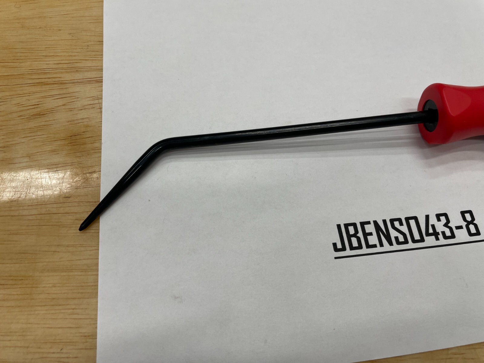 Snap-on Tools USA NEW RED Soft Grip 45° Blade Radiator Hose Pick SGA176BR